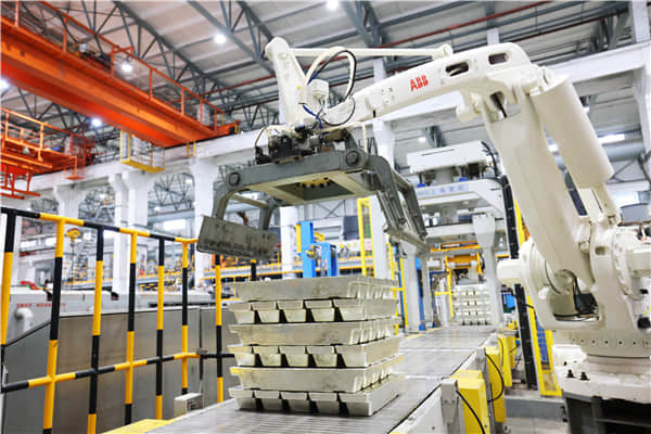 直線澆鑄打包機